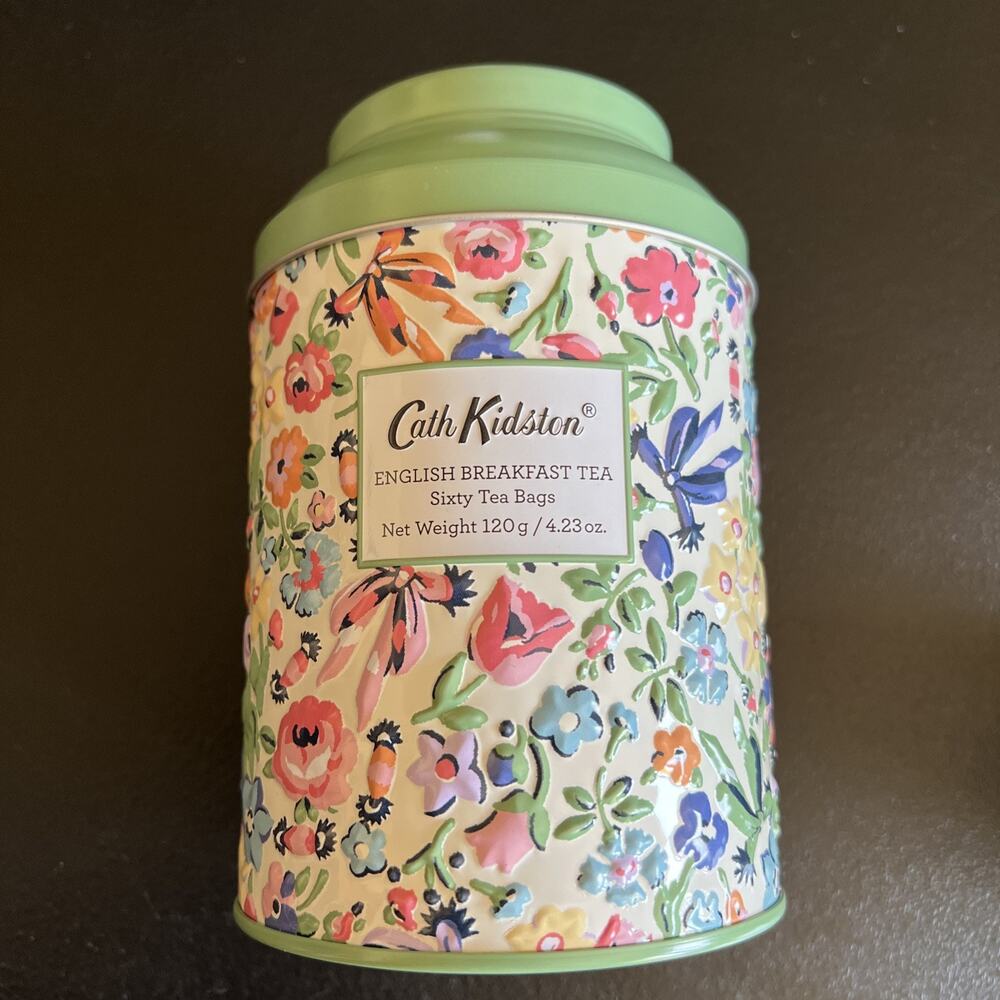 Cath Kidston English Breakfast Tea Harmony Ditsy Floral Tin Cottagecore English